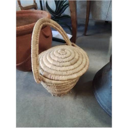 PANIER ROND  VANNERIE 