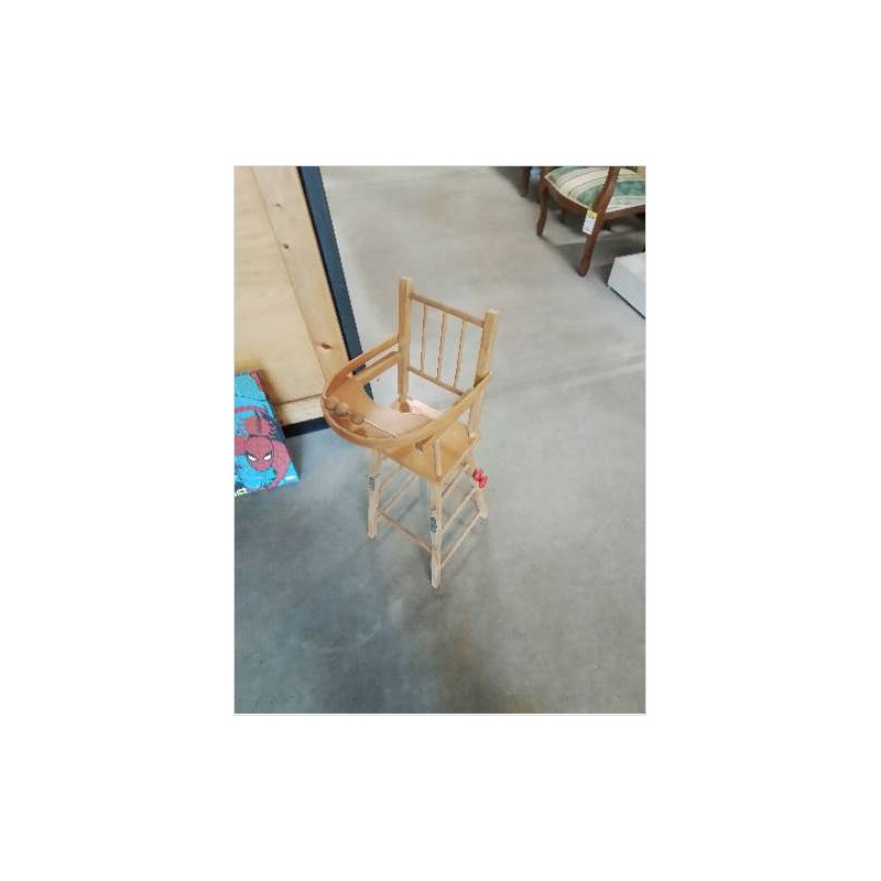 CHAISE HAUTE DE POUPÉE BOIS CLAIR