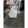 CAISSON A ROULETTES 2 TIROIRS BLANC