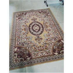 TAPIS LAINE MARRON 170X240CM