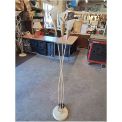 LAMPADAIRE MÉTAL CRÈME 3...