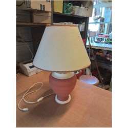 LAMPE ECRU ORANGÉ AJ ECRU