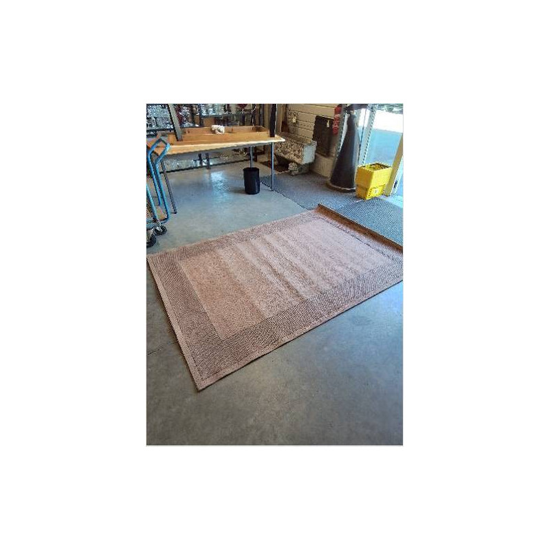 TAPIS LAINE CHOCOLAT 157X230