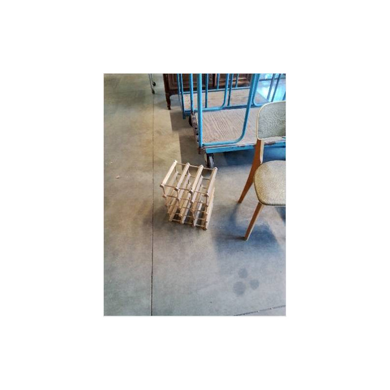 RANGE BOUTEILLES BOIS 12 BTS