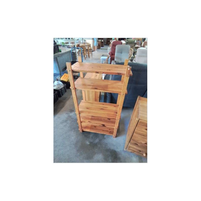 ÉTAGÈRE PIN 5 TABLETTES 