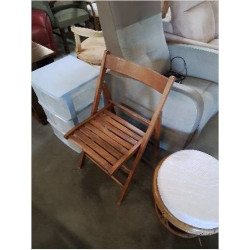 CHAISE PLIANTE BOIS CLAIR...