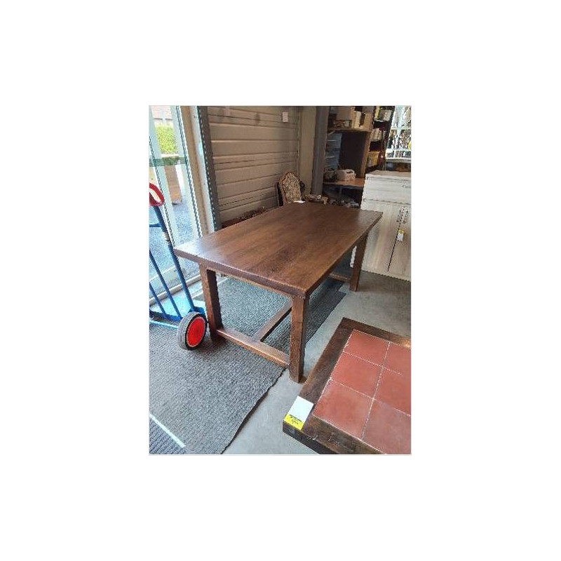 TABLE DE FERME CHENE 150X84,5X75CM