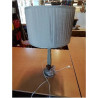 LAMPE BOIS PEINT GRIS AJ TAUPE
