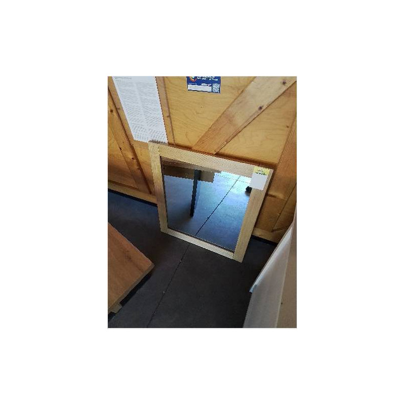 MIROIR RECTANGULAIRE BOIS CLAIR 