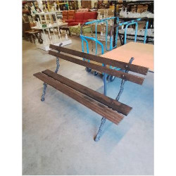 BANC DE JARDIN LATTES BOIS...