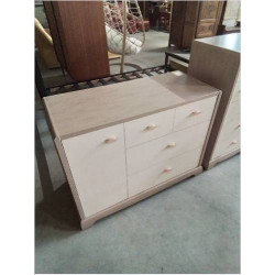  COMMODE BOIS CRÈME 3...