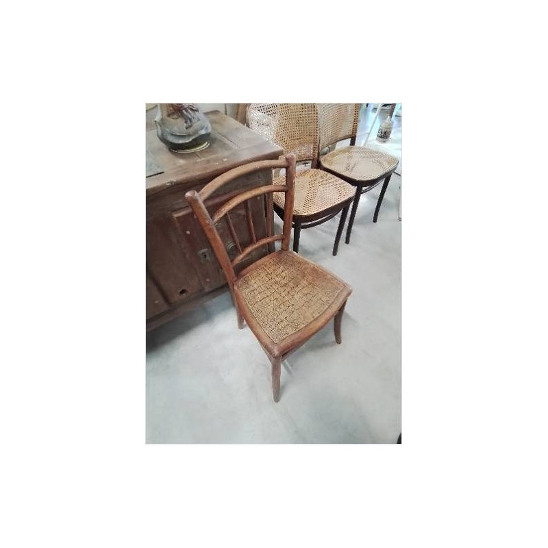 CHAISE BISTROT BOIS DÉBUT XXE
