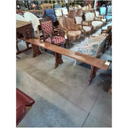 BANC BOIS CLAIR 3 PIEDS 215CM