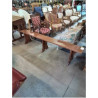 BANC BOIS CLAIR 3 PIEDS 215CM