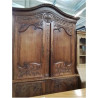 BUFFET CAUCHOIS DE MARIAGE CHENE  SCULPTÉ AU PANIER 