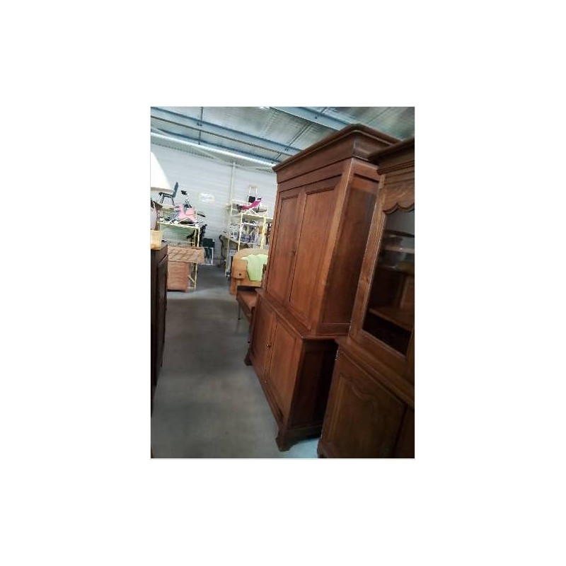 BUFFET 4 PORTES BOIS CLAIR MOULURÉ LOUIS PHILIPPE 