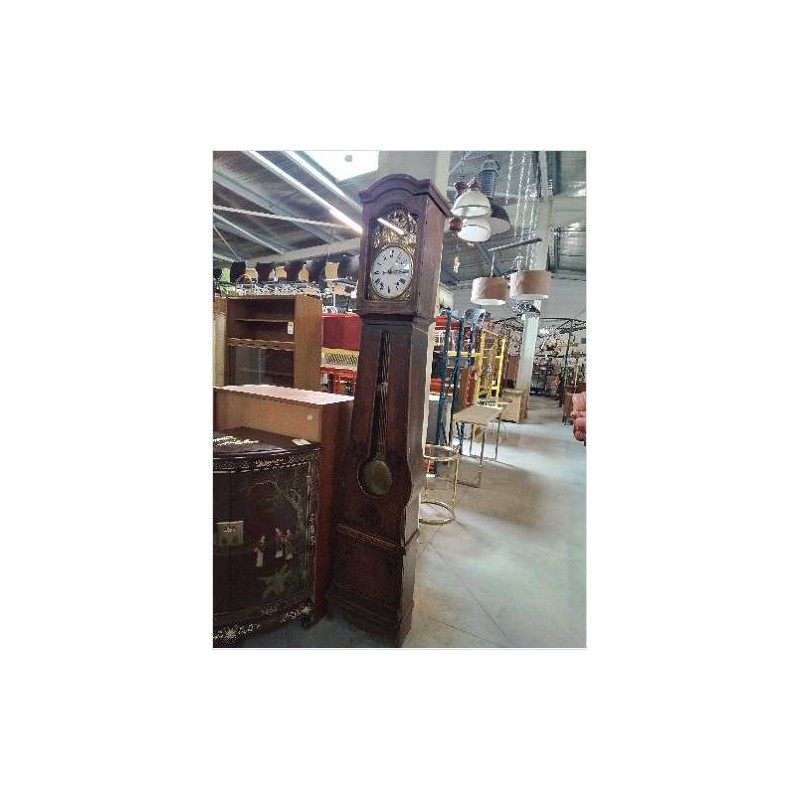 HORLOGE DE PARQUET BOIS EN L\'ÉTAT 