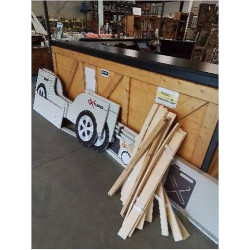 LIT ENFANT BOIS VOITURE EXPLORER 90X190