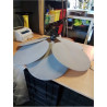 SUSPENSION PETALES TISSU TAUPE SKLUM 