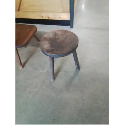 PORTE PLANTE ROND BOIS TRIPODE