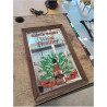 MIROIR RECTANGULAIRE SCOTCH WHISKY WHITE HEATHER