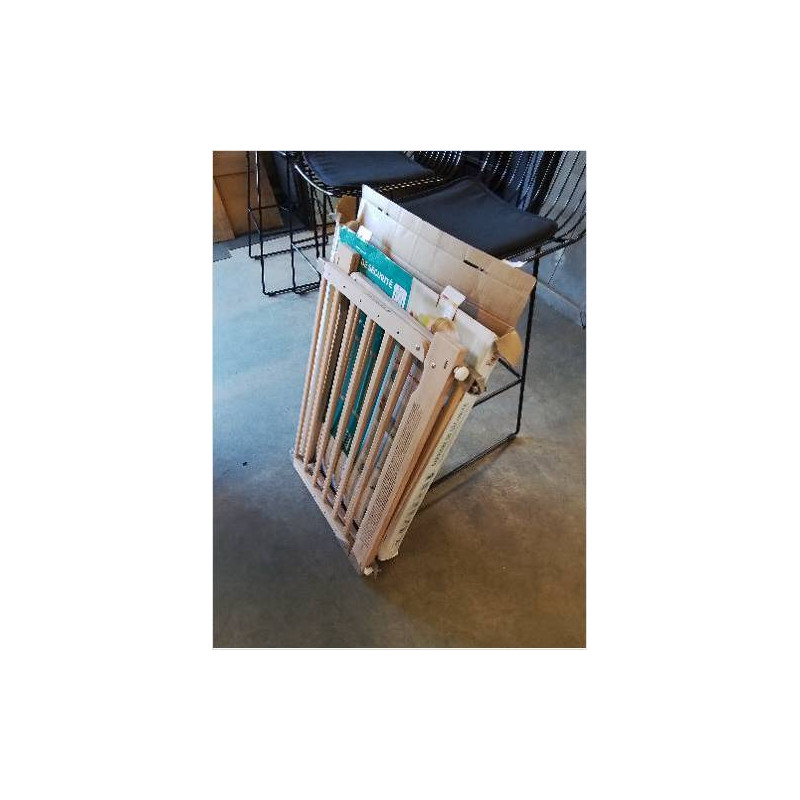 BARRIÈRE DE SÉCURITÉ ENFANT BOIS CLAIR BÉBÉ 9
