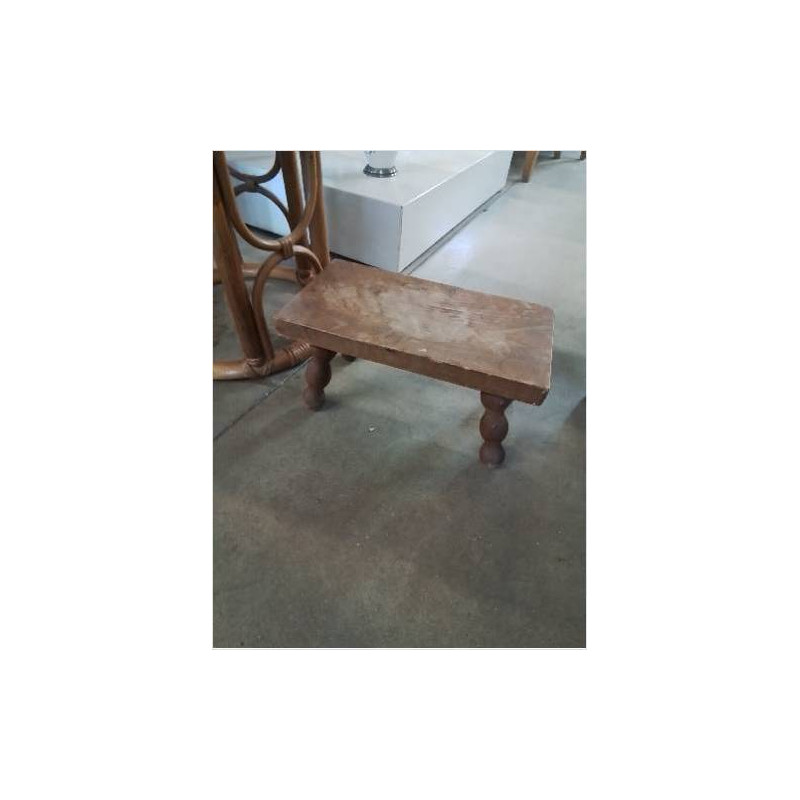PORTE PLANTE RECTANGULAIRE BOIS PIEDS TOURNÉS 