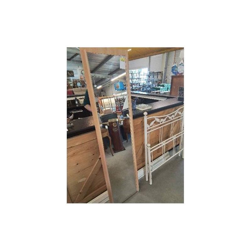 MIROIR BOIS CLAIR 187X48,5CM