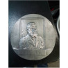 PLAQUE RONDE METAL JEAN JAURES