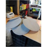 SUSPENSION PETALES TISSU TAUPE SKLUM 
