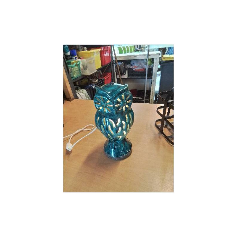 LAMPE CÉRAMIQUE A LA CHOUETTE GRIMAUD
