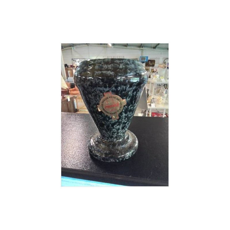 VASE PORCELAINE VITRIFIÉE PYRENEA 19X9,5CM