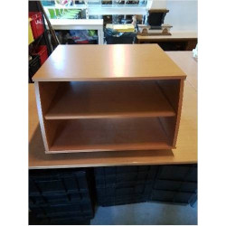 MEUBLE TV BOIS CLAIR 1 NICHE 