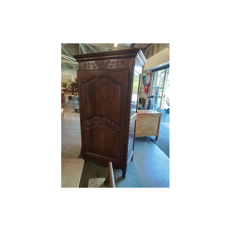 BONNETIÈRE LINGERE BOIS MOULURÉ ET SCULPTÉ STYLE RÉGENCE 