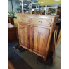BUFFET 3 QUARTS BOIS CLAIR MOULURÉ 2 TIROIRS 2 PORTES