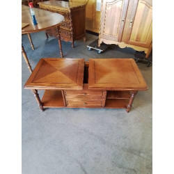 TABLE BASSE COFFRE BAR...