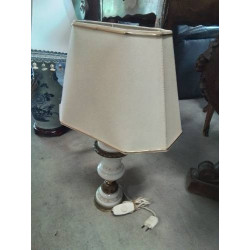 LAMPE CÉRAMIQUE ET MÉTAL...