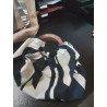 SAC ANNEAUX BOIS NOIR BLANC BLEU