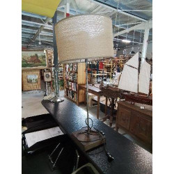 LAMPE INCLINABLE METAL MARRON 
