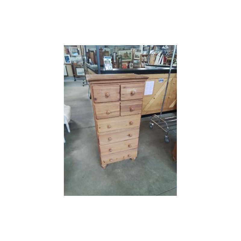 CHIFFONNIER PIN 8 TIROIRS 