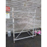 ECHAFAUDAGE ROULANT ALU HELVAL 150 KG MAX 196X136X80CM