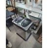 POUBELLE DE TRI 2 COMPARTIMENTS ZUNY 2X20L