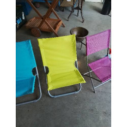 CHAISE DE PLAGE PLIANT...