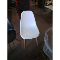 CHAISE PIÈTEMENT BOIS CLAIR...