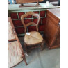 CHAISE BOIS PAILLÉ STYLE NAPOLÉON III 
