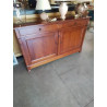 BUFFET BOIS CLAIR MOULURÉ 2 TIROIRS 2 PORTES STYLE DIRECTOIRE 