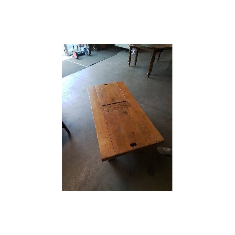 TABLE BASSE BAR  CHENE CLAIR 