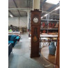 HORLOGE CAUCHOISE MOULUREE ET  SCULPTÉE XIXE  EN L’ÉTAT