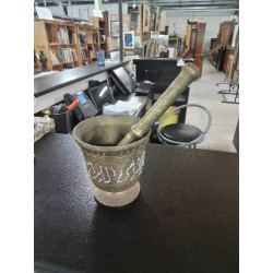 MORTIER ET PILON BRONZE 