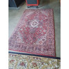 TAPIS LAINE ROUGE BLEU ECRU 235X150CM